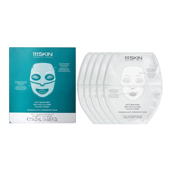 Anti Blemish Bio Cellulose Facial Mask - Máscara Facial Anti Imperfeições, 111Skin